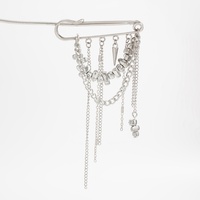 Charmes Irrégulier CCB Perlé Chaînes Gland Broche Broche pour Femmes À La Mode Dame Costume Décoration À La Mode Bijoux Accessoires Cadeaux
