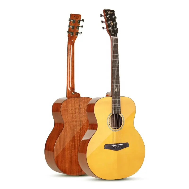 36-дюймовая Акустическая гитара для путешествий, китайские гитары на заказ, гитара лучшего качества, оптовая продажа гитар