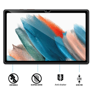 Protecteur d'écran en verre trempé anti-empreinte digitale clair pour <span class=keywords><strong>Samsung</strong></span> Tab <span class=keywords><strong>A8</strong></span> 10.5 pouces <span class=keywords><strong>tablette</strong></span> protection 2022 X200 X205 - Product Image 2