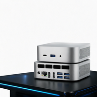 Mini PC MQR5 AMD Ryzen 3 5400U 16 Go LPDDR4X 1 To SSD Double Emplacement M.2 Triple Affichage 4K WiFi 6 BT5.2 Mini Ordinateur de Bureau Win11