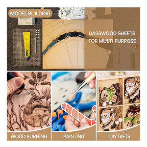 Commercio all'ingrosso eco-friendly 3mm 3-strati di taglio Laser a <span class=keywords><strong>5</strong></span> strati <span class=keywords><strong>compensato</strong></span> 300X450 <span class=keywords><strong>Mm</strong></span> faggio di betulla di legno di tiglio per alberghi E0 formaldeide - Product Image 6