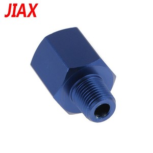 อะแดปเตอร์เกจวัดแรงดันน้ำมันเชื้อเพลิง Jiax M12X1.5 ถึง 18Npt ข้อต่อหกเหลี่ยมอะลูมิเนียมสำหรับชิ้นส่วนยานยนต์ - Product Image 1