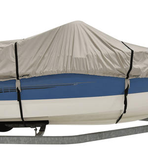 Housse de <span class=keywords><strong>bateau</strong></span> en forme de V HOTO, résistante, imperméable, anti-poussière et anti-UV, en <span class=keywords><strong>toile</strong></span> de polyester de qualité marine 600D, remorquable - Product Image 5