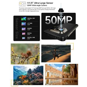 <span class=keywords><strong>Meilleur</strong></span> prix Ulefone Armor 25T Pro téléphone robuste 6 Go + 256 Go d'imagerie <span class=keywords><strong>thermique</strong></span>, 6.78 pouces Android 14 téléphone portable 5G NFC <span class=keywords><strong>Smartphone</strong></span> - Product Image 6