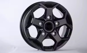 Rines de Aleación de Alta Calidad <span class=keywords><strong>HD</strong></span> de 16 Pulgadas 6.5J 5X160 en Negro Brillante para Autos de Pasajeros Ford Transit - Product Image 3