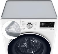 Tapis de séchage en silicone pour linge 60 x 60 cm, tapis antidérapant de protection pour dessus de sèche-linge, gris, tapis de protection pour dessus de lave-linge