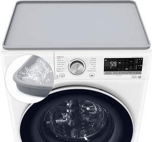 Tapis de séchage en silicone pour <span class=keywords><strong>linge</strong></span> <span class=keywords><strong>60</strong></span> x <span class=keywords><strong>60</strong></span> <span class=keywords><strong>cm</strong></span>, antidérapant, protection supérieure pour <span class=keywords><strong>lave</strong></span>-<span class=keywords><strong>linge</strong></span>/séchoir, gris - Product Image 2