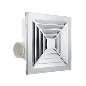 LONGWELL Low Noise Effective Cooling 220V Wall Mounted Luxury Integrated Ceiling Ventilator