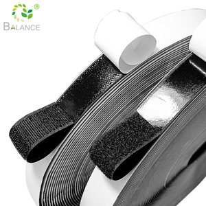 للي متر العرض النايلون الأسود <span class=keywords><strong>3</strong></span> 4 في المخزون اللون البرتقالي بوصة خياطة لينة Flannelette الحرفية خياطة على 1' هوك وحلقة الشريط - Product Image 3