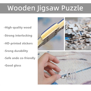 Puzzle A-144 « <span class=keywords><strong>Le</strong></span> <span class=keywords><strong>baiser</strong></span> » <span class=keywords><strong>de</strong></span> <span class=keywords><strong>Gustav</strong></span> <span class=keywords><strong>Klimt</strong></span>, une peinture célèbre, un puzzle pour adultes, un cadeau <span class=keywords><strong>de</strong></span> décoration pour la maison - Product Image 4