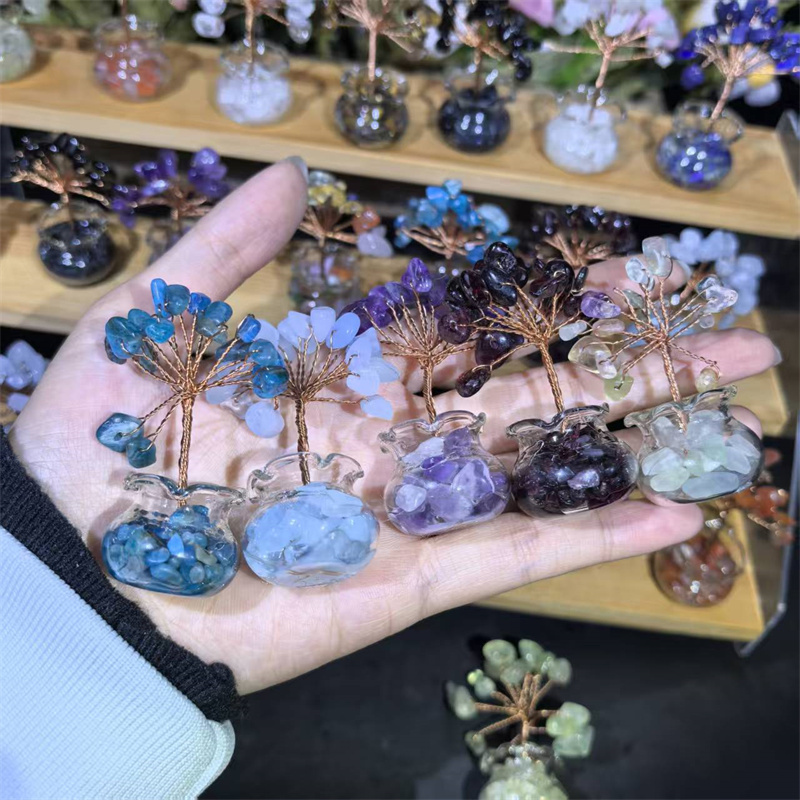 Wholesale Jewelry Lucky Tree Chips Stone