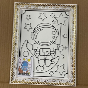 Peinture DIY de <span class=keywords><strong>dessin</strong></span> animé, peinture acrylique à la main, cadre photo, décoration de salon, peinture de personnage d'<span class=keywords><strong>anime</strong></span> en diamant, kits de peinture - Product Image 5