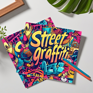 Libro para Colorear de Grafitis Urbanos, Libro para Colorear de <span class=keywords><strong>Arte</strong></span> Urbano Vibrante, Libro para Colorear Creativo y Genial para Jóvenes y Adultos - Product Image 2