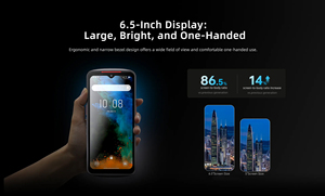 バーコードスキャナー8 + 128G Wi-Fi 6ハンドヘルド5GモバイルコンピューターPDA6.5 "IP68スクリーン搭載データターミナルN5703ハネウェルエンジン - Product Image 3