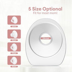 Tire-lait électrique portable rechargeable mains libres double, silencieux, avec détection du niveau de lait - Product Image 5