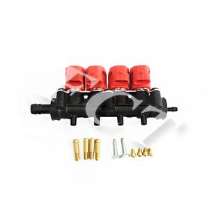FC 2/3 Ω 液化石油气/天然气喷油器导轨套件完整的4缸自动气体转换装置GNV/GLP/GNC兼容 - Product Image 2