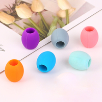 Modische bunte Haarschmuck Weiche Silikon elastische Haar perlen für Mädchen Styling Haar verlängerung werkzeuge