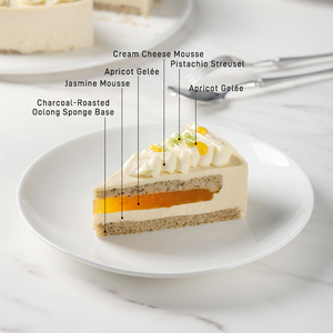 Pastel de Queso Congelado con Crema de <span class=keywords><strong>Chocolate</strong></span>, 8 Pulgadas, 850g, Redondo, Bajo en Grasa, Postre Natural para Servicios de Alimentación - Product Image 3