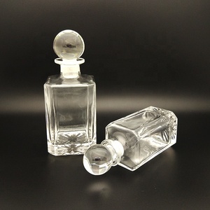 Arabic Luxury Glossy 250Ml 450Ml Hiển Thị Chai Nước Hoa UV Vàng Bạc Khắc Chai Thủy Tinh Trong Suốt - Product Image 4