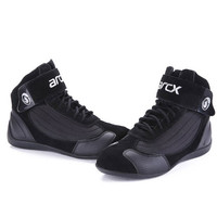 ARCX Bottes d'équitation de moto Equipement de voyage de moto Chaussures de frein Protecteur de chaussures de moto