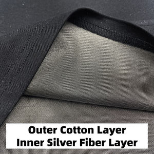 Proteção EMF Faraday Hood 5G Bloqueio RF Shielding WiFi <span class=keywords><strong>Shield</strong></span> Brain Coat <span class=keywords><strong>Mobile</strong></span> Cell <span class=keywords><strong>Tower</strong></span> Radiação Health Security Hat - Product Image 2