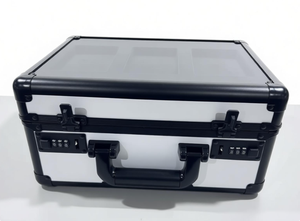 Boîte de rangement personnalisée en aluminium avec serrure à code pour cartes de sport classées BGS PSA SGC avec couvercle en acrylique transparent, fabriquée par un fabricant OEM - Product Image 5