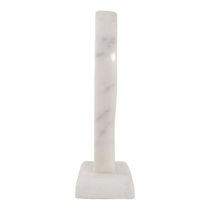 Scultura in marmo intagliato, elemento decorativo per la casa, soggiorno, bagno, opera d'arte - Product Image 3