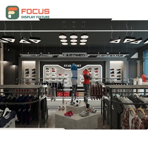High Quality Store Project Lockable Commercial Furniture Space Planning Clothing Store - Product Image 2