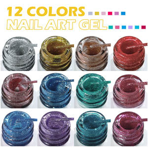 12 pièces/ensemble 8ml réfléchissant paillettes Liner Gel <span class=keywords><strong>vernis</strong></span> à ongles <span class=keywords><strong>Semi</strong></span> <span class=keywords><strong>Permanent</strong></span> UV Gel ongles dessin <span class=keywords><strong>vernis</strong></span> bricolage peinture <span class=keywords><strong>vernis</strong></span> - Product Image 2