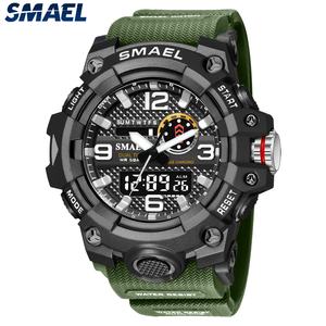 Relojes de Cuarzo Digitales de Moda Juvenil para Hombre, Último Modelo SMAEL 8035, Relojes Multifuncionales, Reloj Deportivo Cronógrafo Resistente al Agua - Product Image 5