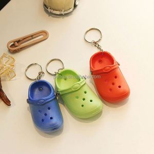 Mini Shoes Keychain Pendant UV Printed PVC With Small Hole for <b>Backpack</b> Hanging Ornaments - Product Image 4