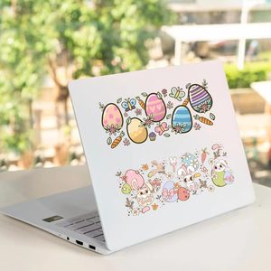 Pegatinas de Transferencia UV Personalizadas de Conejitos de Pascua para Envolturas de Tazas de 16 oz, Resistentes al Agua, <span class=keywords><strong>con</strong></span> Diseño de Conejo de Dibujos Animados, para Manualidades de Tazas de Café - Product Image 2
