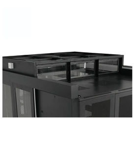 Solución de Cableado de Red de Refrigeración Portátil, Gabinete de Red Modular para Centro de Datos, Acero Laminado en Frío SPCC, Estándar IEC297-2, Recubrimiento en Polvo - Product Image 5