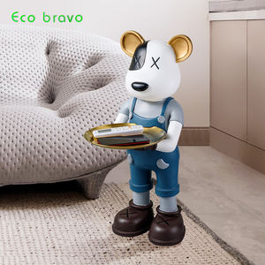 Décoration intérieure Décorations en résine <span class=keywords><strong>Netflix</strong></span> Ours violent Grand ornement Plateau décoratif Pendaison de crémaillère - Product Image 3