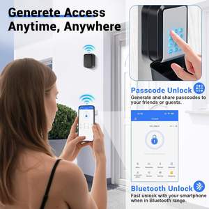 Smart Lock Box per chiavi con codice di controllo delle APP Bluetooth e PIN sblocco chiave digitale scatola di blocco a parete per uso esterno - Product Image 3