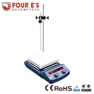 Placa Calefactora con <span class=keywords><strong>Agitador</strong></span> Magnético para <span class=keywords><strong>Laboratorio</strong></span> Químico de 7 Pulgadas - Product Image 3