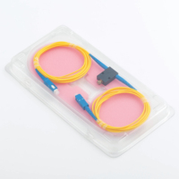 Atenuador Óptico Variable Mecánico en Línea Damu SC UPC VOA, Ajustable, Fibra Monomodo SMF-28e, Equipo de Pérdida de Retorno >60dB