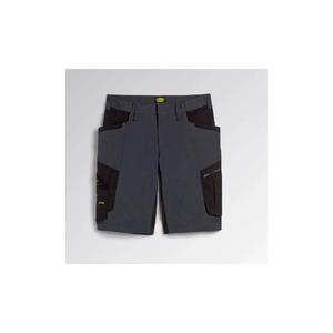 DIADORA UTILITY - 702.180795-80001/XL Short extensible en matières mixtes avec traitement anti-mèche Pantalon de travail noir fumé - Product Image 1