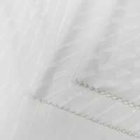 Tissu jacquard de haute qualité 100% polyester 180GSM pour vêtements de sport, idéal pour les activités sportives