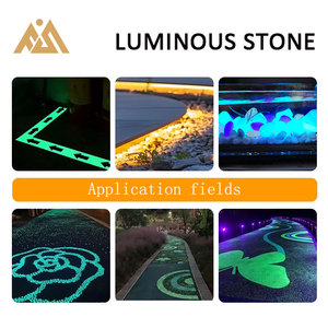 Pietra Luminosa di Alta Qualità <span class=keywords><strong>per</strong></span> Pavimentazione Esterna di Giardini e Strade, Articolo Decorativo Colorato in Vendita, Pietra Luminosa Blu Cielo/Verde/Giallo - Product Image 2