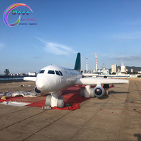 Avion/Airbus/Aéronef Gonflable Géant Personnalisé pour Publicité – Idéal pour la Publicité Gonflable