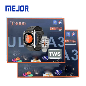 Mới Không Dây Đồng Hồ Cộng Với Tai Nghe Pro5 Smartwatch Quà Tặng <span class=keywords><strong>T3000</strong></span> Montres Pro Max Thông Minh Đồng Hồ 7in1 Bộ - Product Image 1