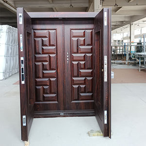 TECHTOP Anti-Theft Steel <strong>Door</strong> Latest Indian <strong>Design</strong> Double <strong>Door</strong> for Main Entrance Home <strong>Pooja</strong> Room &amp; Living Room Gate - Product Image 3