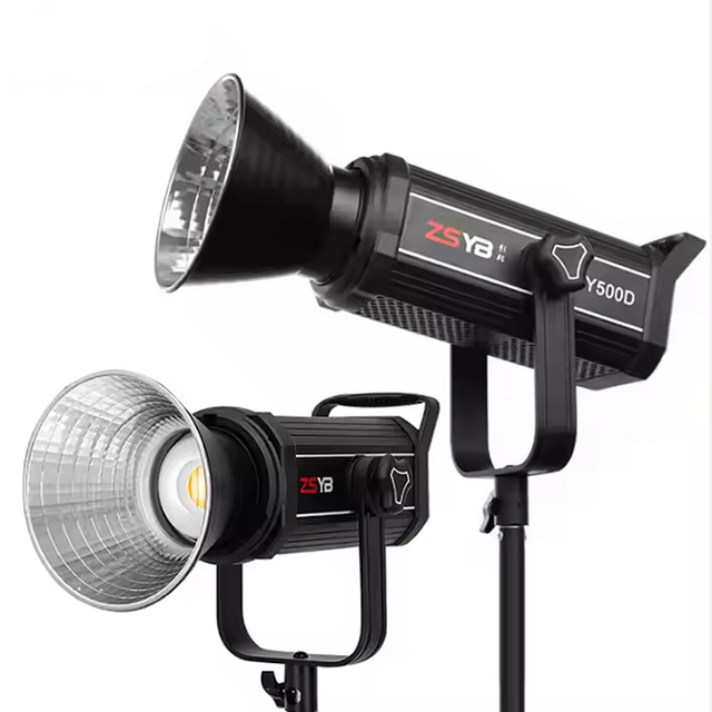 Photographic Lighting ZSYB Y500D 430W 5600K Portable LED Studio Video Light Remote Control Adjustable Color Temperature for Film