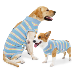 Traje de recuperación posoperatorio <span class=keywords><strong>para</strong></span> perras al por mayor, ropa fisiológica con bolsillo interno de malla <span class=keywords><strong>para</strong></span> compresa absorbente, <span class=keywords><strong>chaleco</strong></span> quirúrgico - Product Image 5