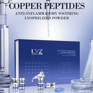 Fabbrica professionale personalizzato blu Peptide di rame crema per il viso liofilizzato polvere fiale siero Anti-infiammatorio riparazione - Product Image 5