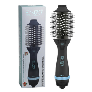 <span class=keywords><strong>Brosse</strong></span> sèche-cheveux professionnelle ENZO <span class=keywords><strong>Revlon</strong></span> One Step, <span class=keywords><strong>brosse</strong></span> volumisante à air chaud, sèche-cheveux, peigne - Product Image 1