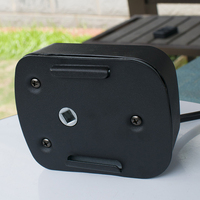 Kit de moteur de rôtissoire universel AC/DC en acier inoxydable pour barbecue électrique, moteur de rotation automatique pour grillades