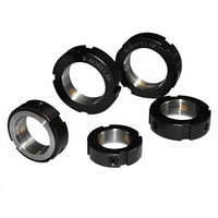 Écrou de blocage radial de précision pour tige de tour CNC de type R, écrous de roulement anti-desserrage, manchon adaptateur à rainure, acier métrique