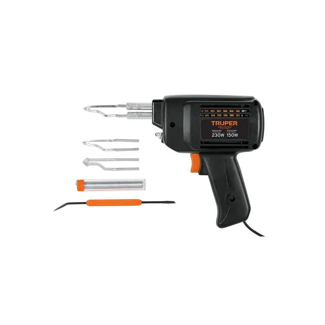 CAU-230-2BOX 2 Soldering Iron 230W Pistol Type with 2 Temperatures TRUPER